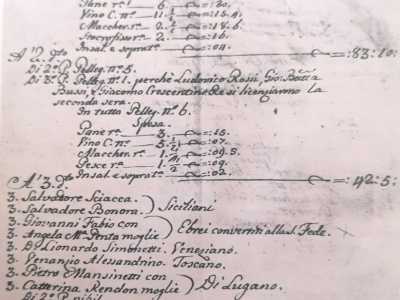 Il men� prevedeva minestra o maccheroni, pesce o carne, due uova, frutta, pane e vino. Ma nel corso degli anni il luogo and� via via decadendo